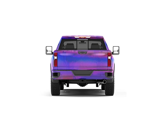 Rwraps Holographic Chrome Purple Neochrome Truck Vinyl Wraps