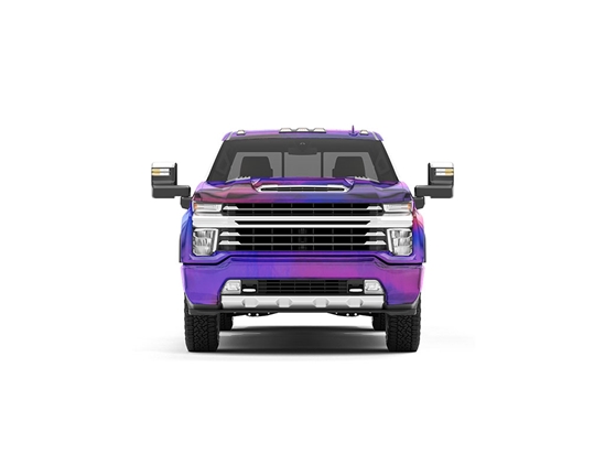 Rwraps Holographic Chrome Purple Neochrome DIY Truck Wraps