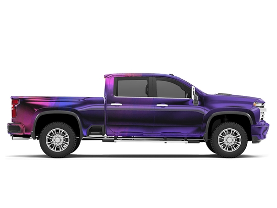 Rwraps Holographic Chrome Purple Neochrome Do-It-Yourself Truck Wraps