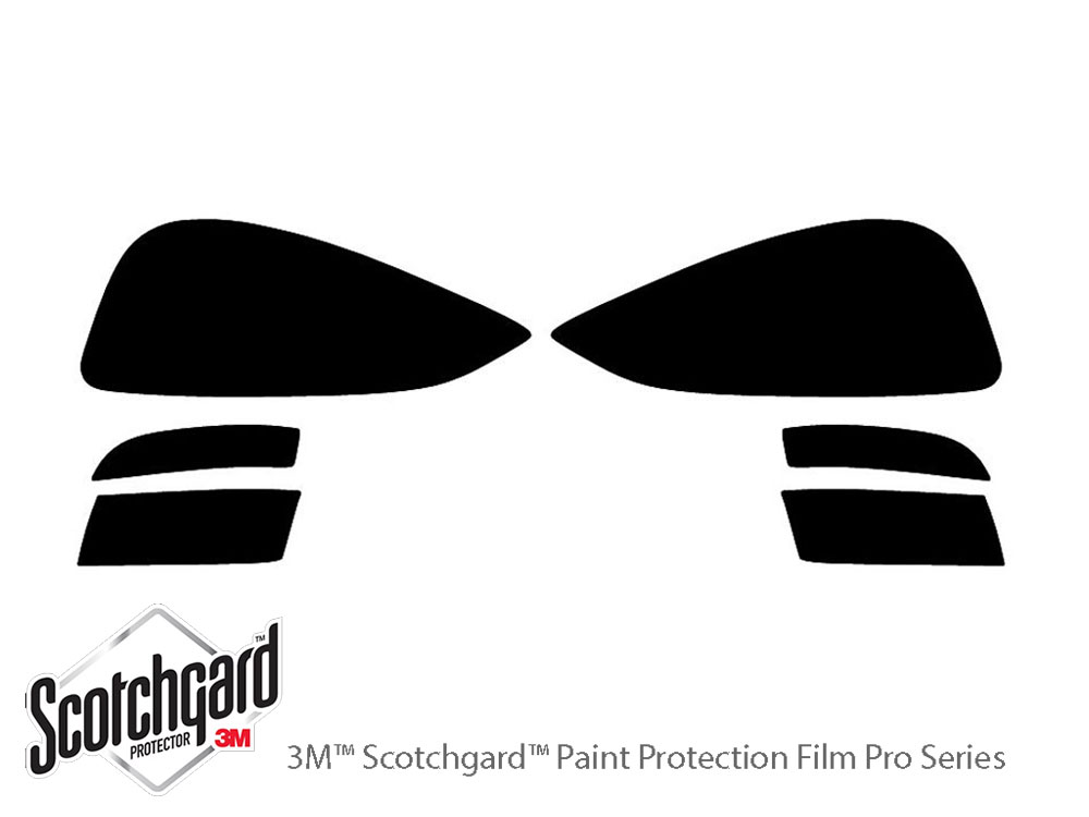 Acura EL 2004-2005 3M Pro Shield Headlight Protecive Film