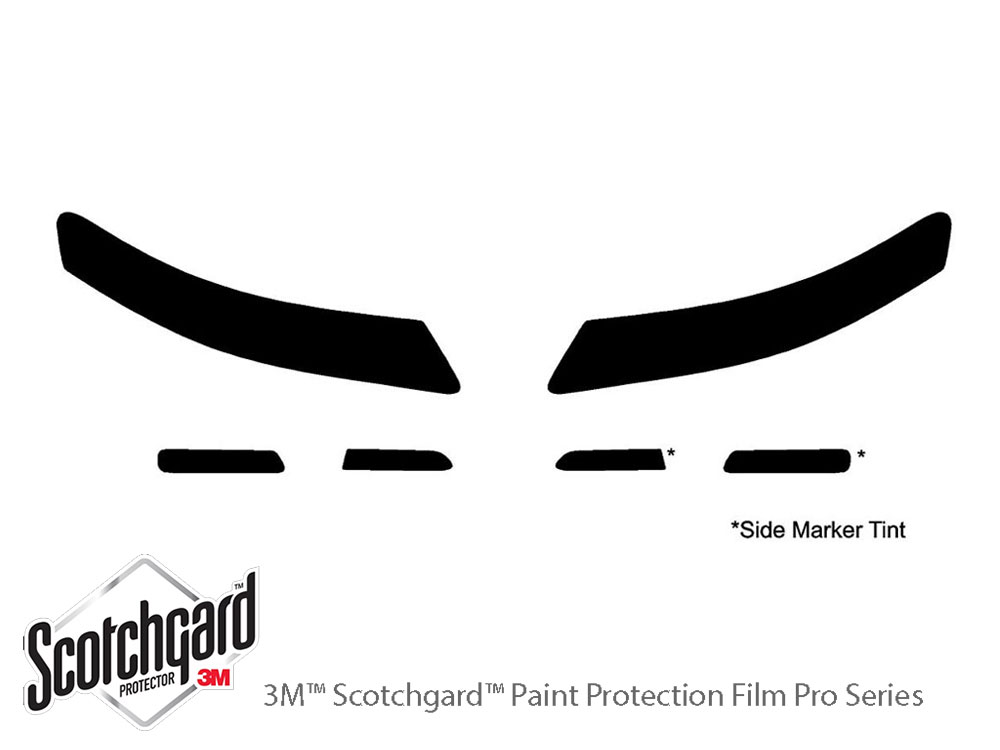 Acura TL 2004-2008 3M Pro Shield Headlight Protecive Film