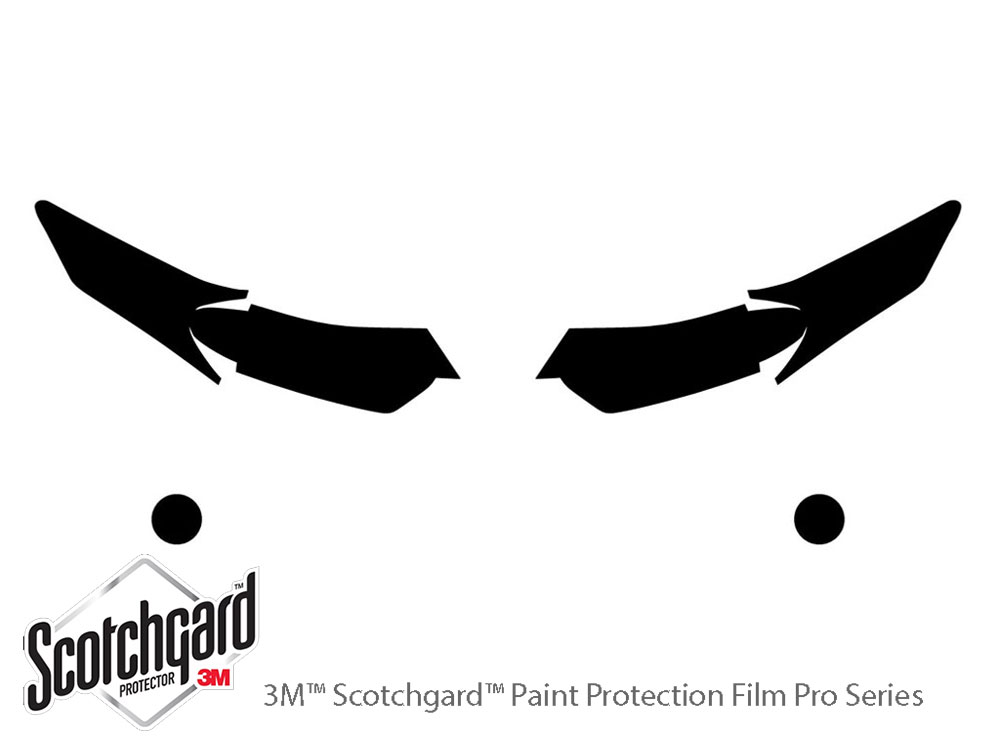 Acura TSX 2009-2014 3M Pro Shield Headlight Protecive Film
