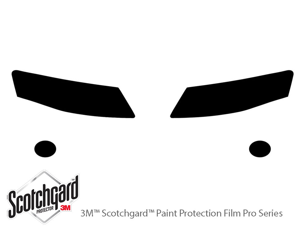 Audi A4 Sedan 2009-2012 3M Pro Shield Headlight Protecive Film