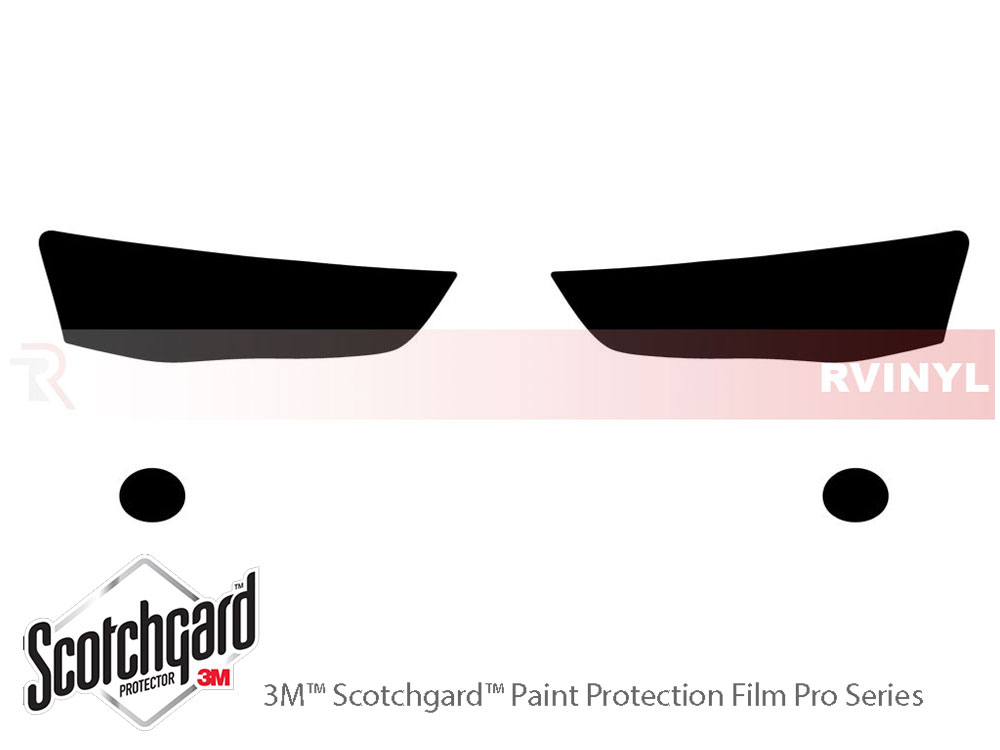 Rvinyl Rtint Headlight Tint Covers for Audi A4 2013-2016 Application Kit 