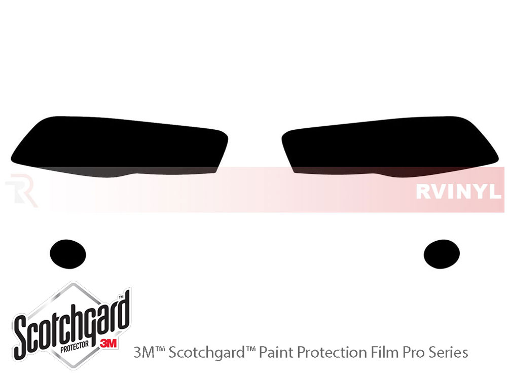 Audi RS4 2007-2008 3M Pro Shield Headlight Protecive Film