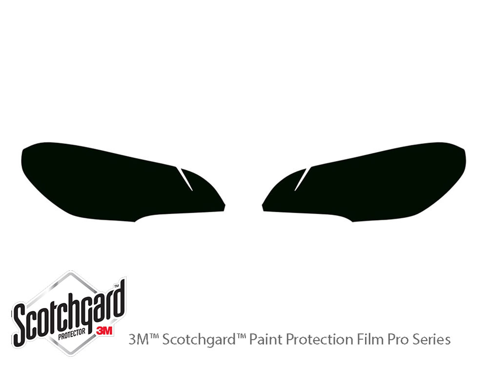 BMW X5 2011-2013 3M Pro Shield Headlight Protecive Film