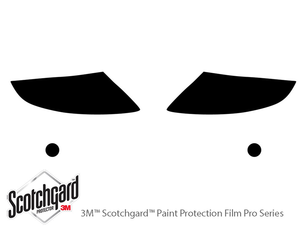 BMW Z4 2003-2005 3M Pro Shield Headlight Protecive Film
