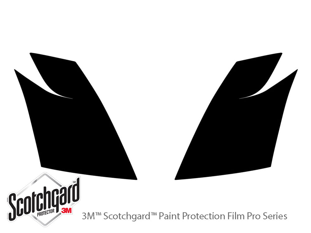 Cadillac CTS Sedan 2008-2013 3M Pro Shield Headlight Protecive Film