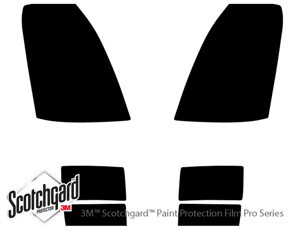 Cadillac STS 2005-2007 3M Pro Shield Headlight Protecive Film