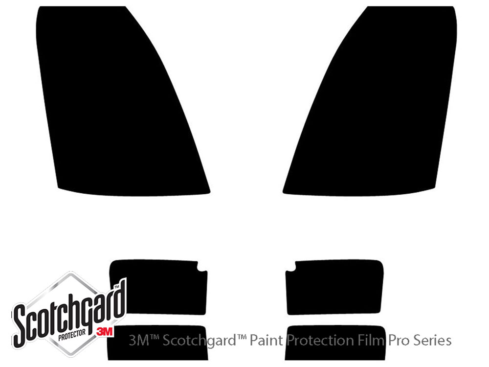 Cadillac STS 2008-2011 3M Pro Shield Headlight Protecive Film