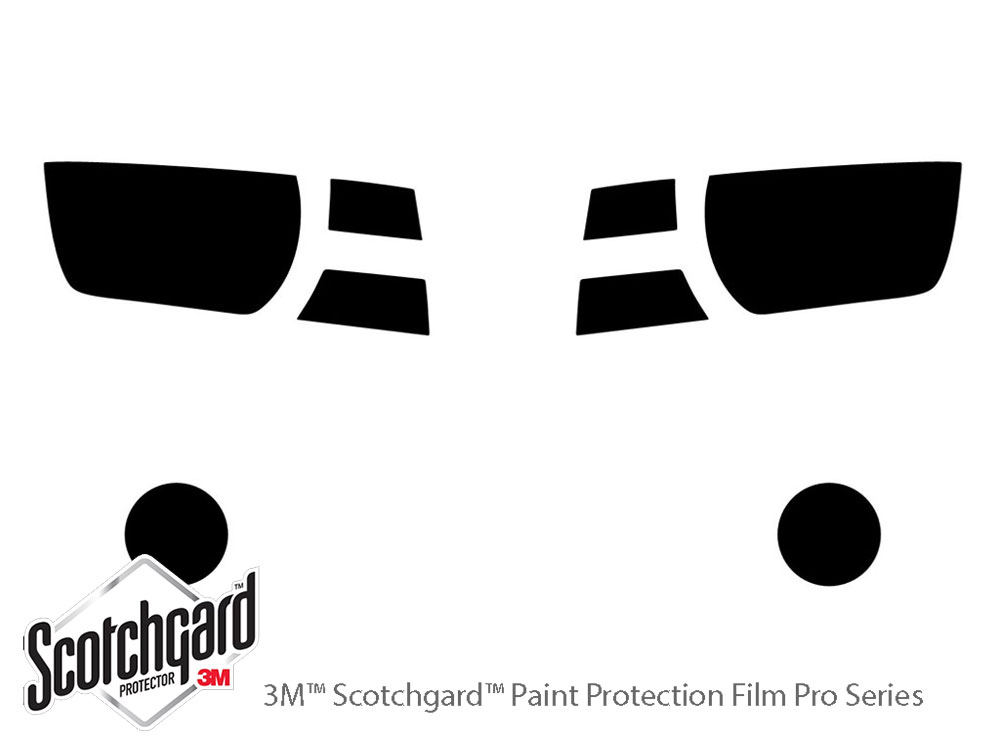 Chevrolet Camaro 2010-2013 3M Pro Shield Headlight Protecive Film