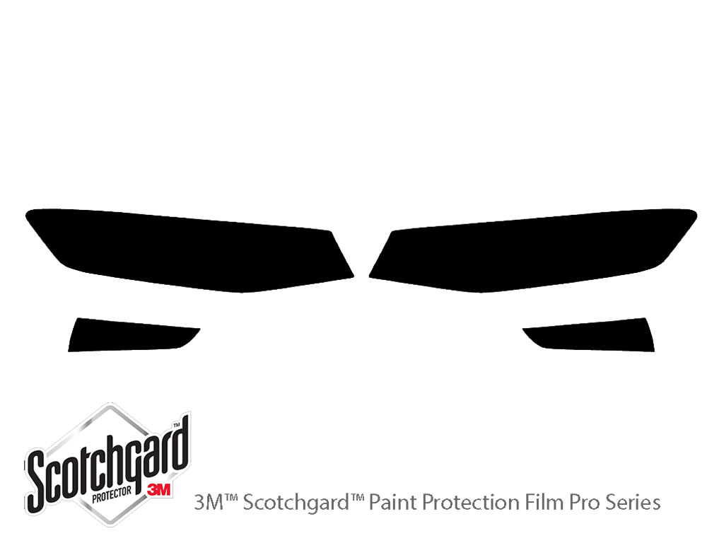 Chevrolet Camaro 2016-2018 3M Pro Shield Headlight Protecive Film