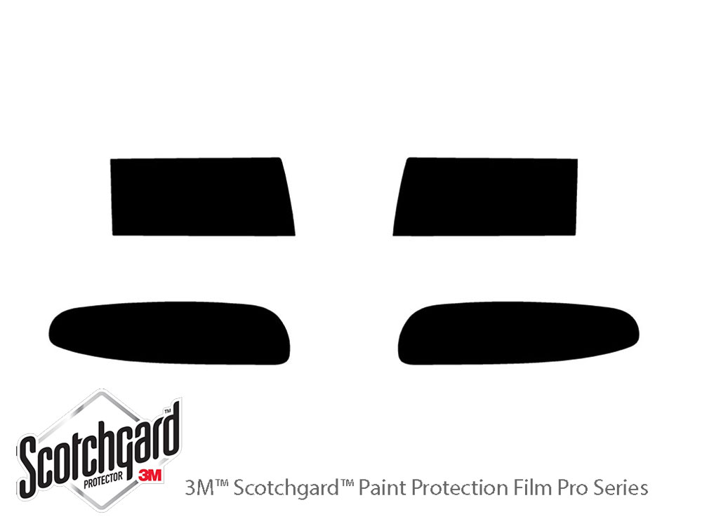 Chevrolet Corvette 1997-2004 3M Pro Shield Headlight Protecive Film