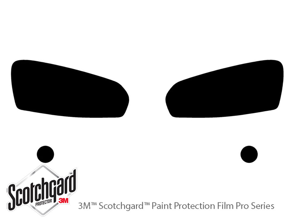 Chevrolet Malibu 2004-2007 3M Pro Shield Headlight Protecive Film