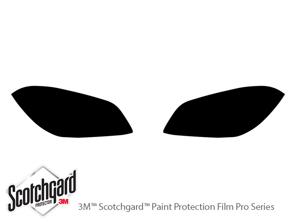 Chevrolet Malibu 2008-2012 3M Pro Shield Headlight Protecive Film