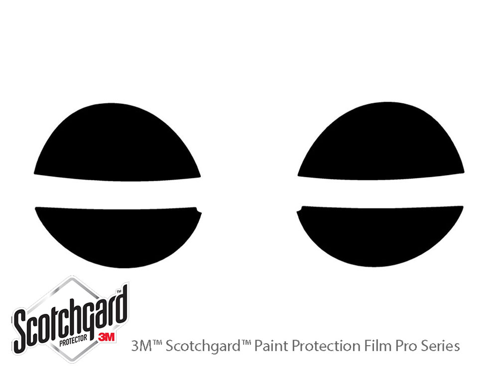 Chevrolet SSR 2003-2005 3M Pro Shield Headlight Protecive Film