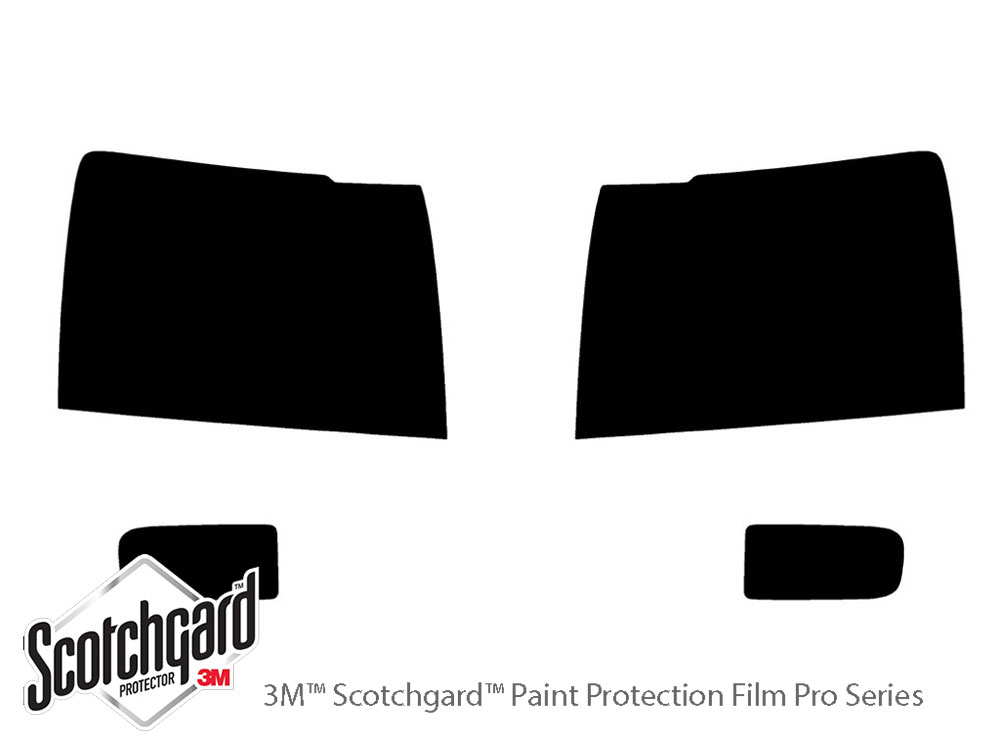 Chevrolet Silverado 2007-2013 3M Pro Shield Headlight Protecive Film