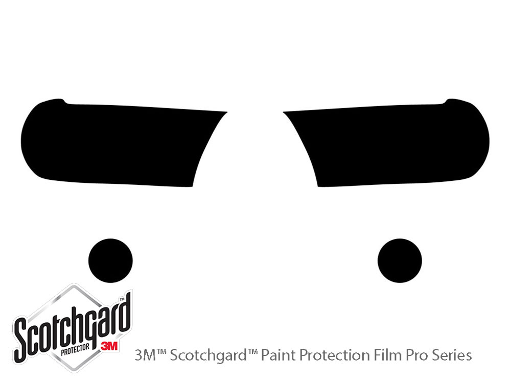 Dodge Durango 2011-2013 3M Pro Shield Headlight Protecive Film