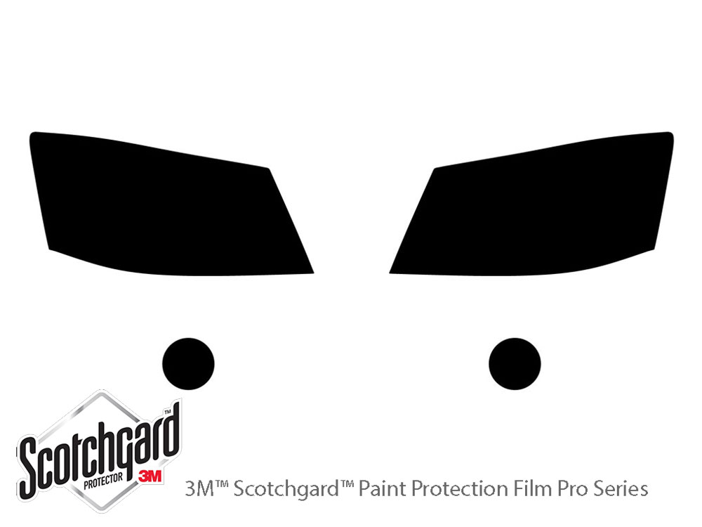 Dodge Grand Caravan 2008-2010 3M Pro Shield Headlight Protecive Film