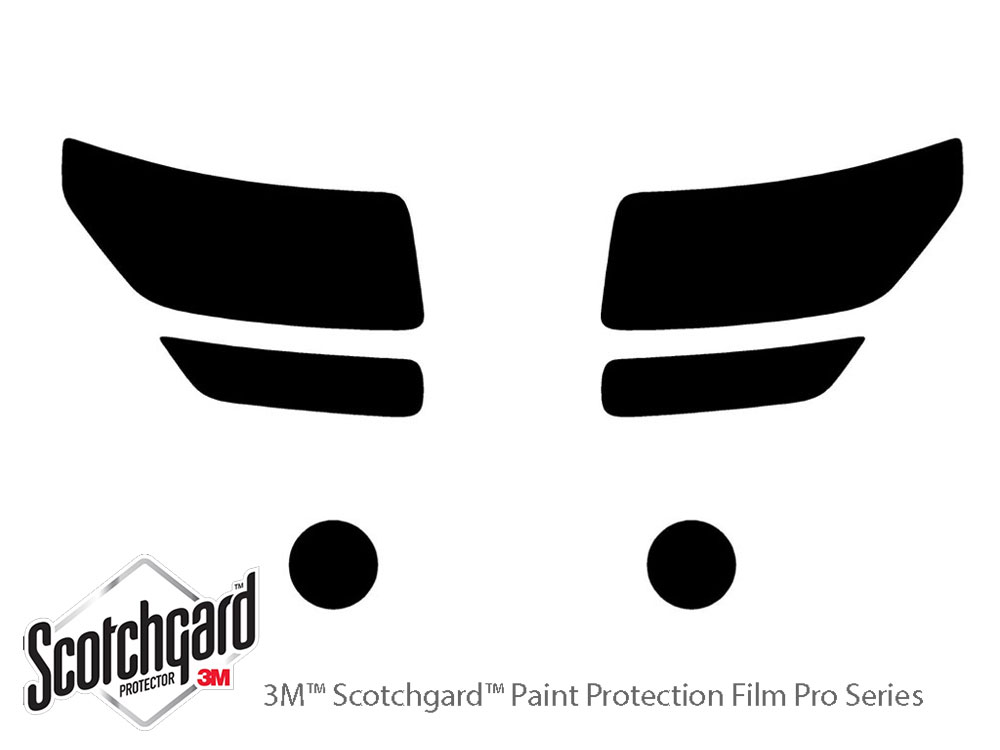 Dodge Nitro 2007-2011 3M Pro Shield Headlight Protecive Film