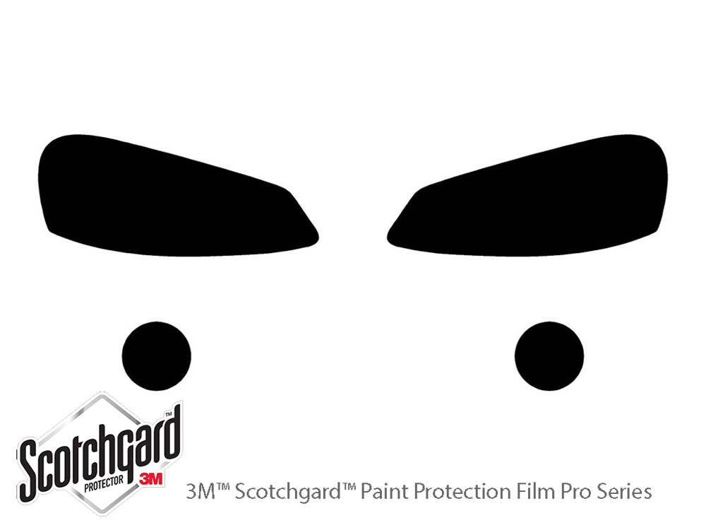 Dodge Viper 2003-2010 3M Pro Shield Headlight Protecive Film