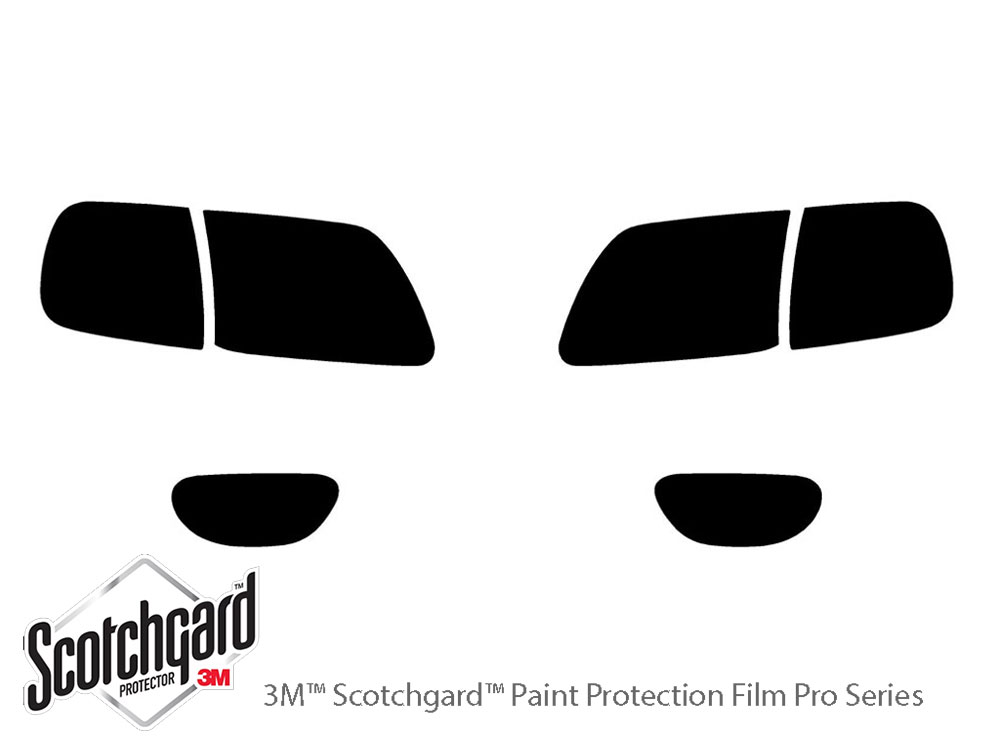 Ford F-150 1997-2003 3M Pro Shield Headlight Protecive Film