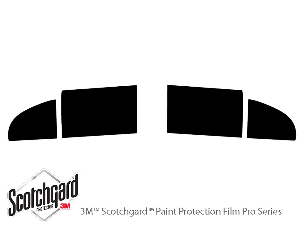 Ford Mustang 1987-1993 3M Pro Shield Headlight Protecive Film