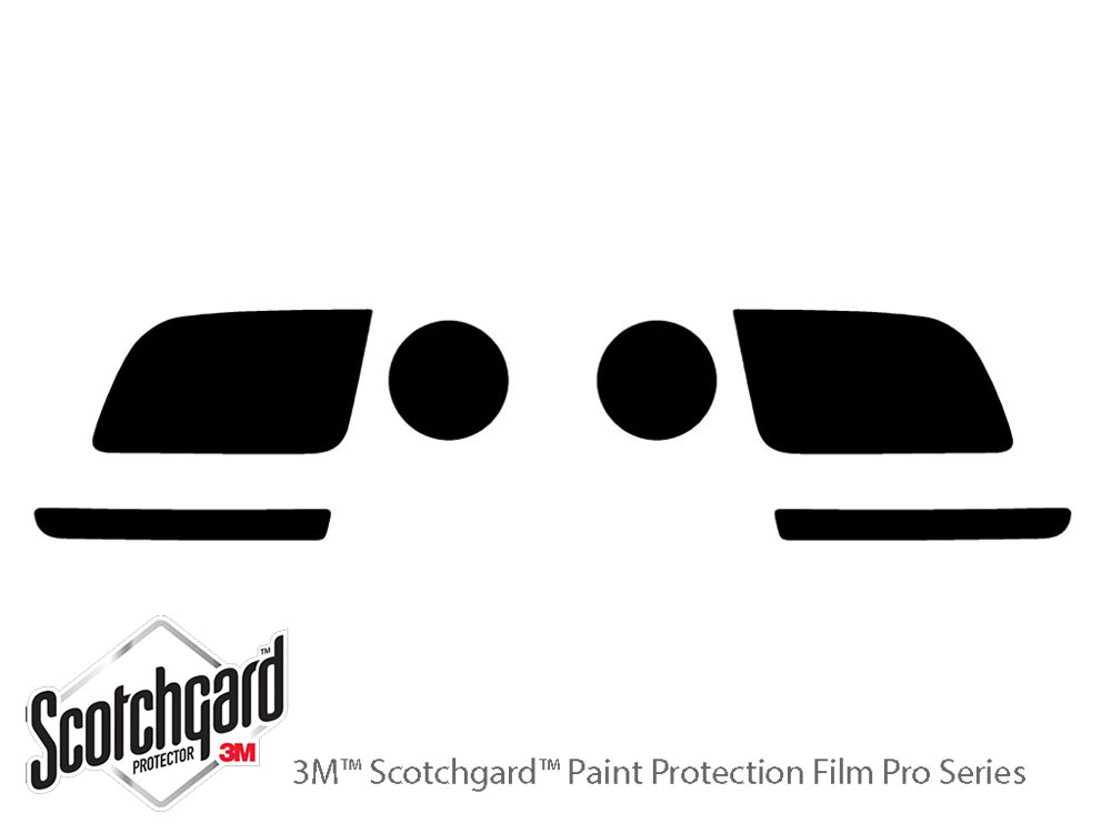 Ford Mustang 2005-2009 3M Pro Shield Headlight Protecive Film