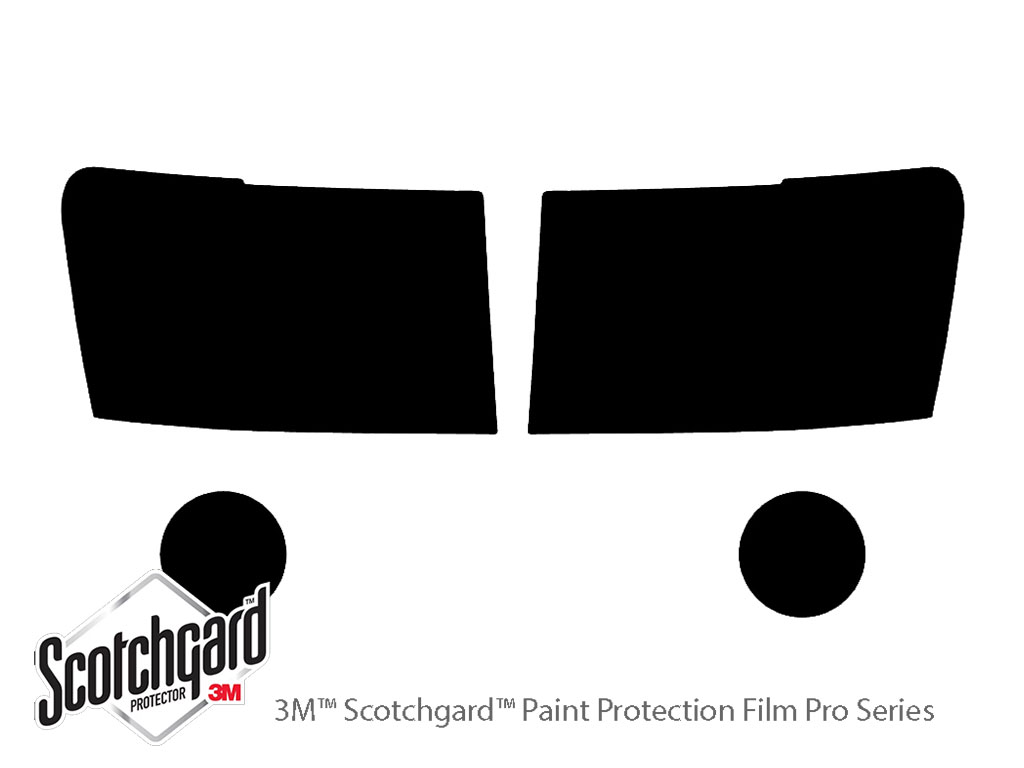 GMC Sierra 2007-2013 3M Pro Shield Headlight Protecive Film