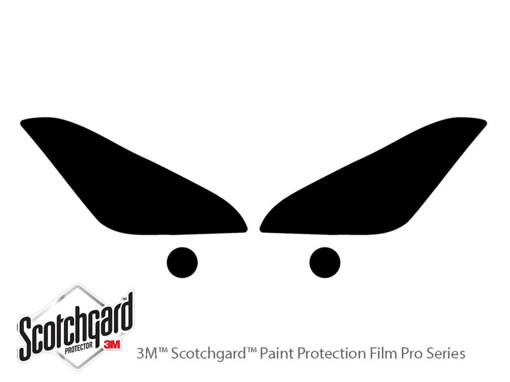 Infiniti M37 2011-2013 3M Pro Shield Headlight Protecive Film