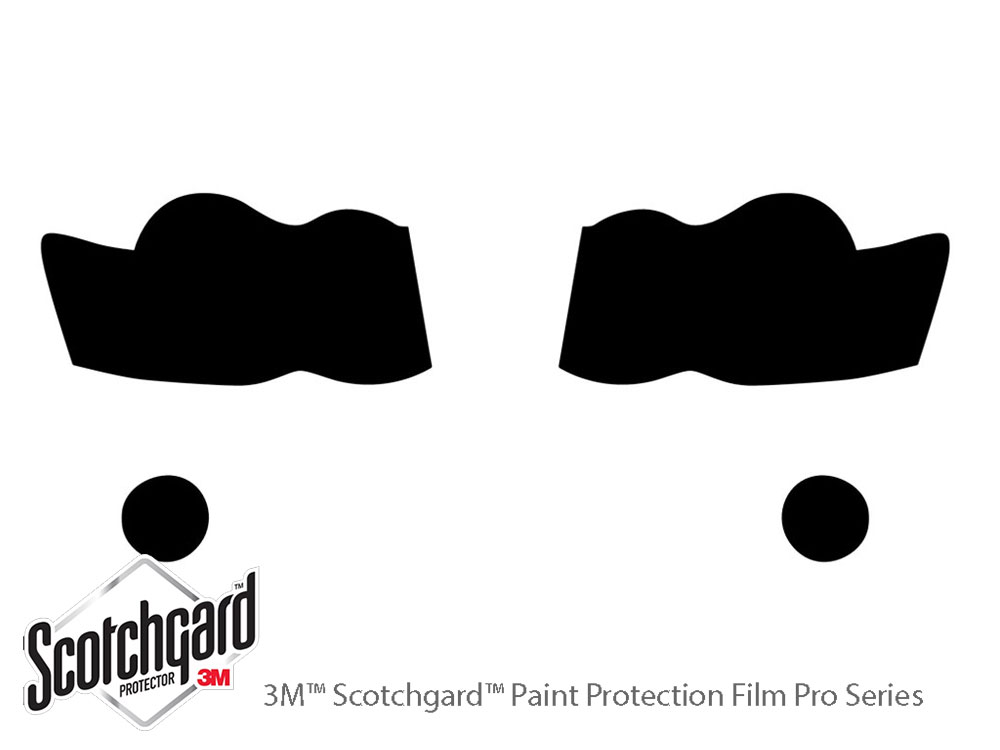 Jeep Grand Cherokee 2008-2010 3M Pro Shield Headlight Protecive Film