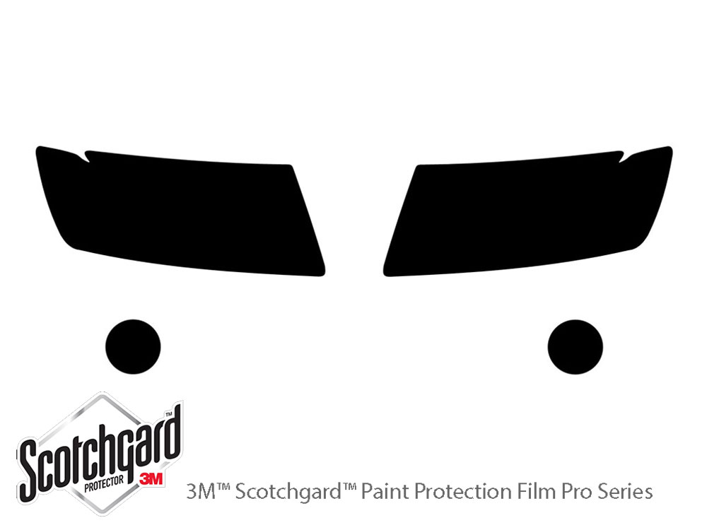 Jeep Grand Cherokee 2011-2013 3M Pro Shield Headlight Protecive Film