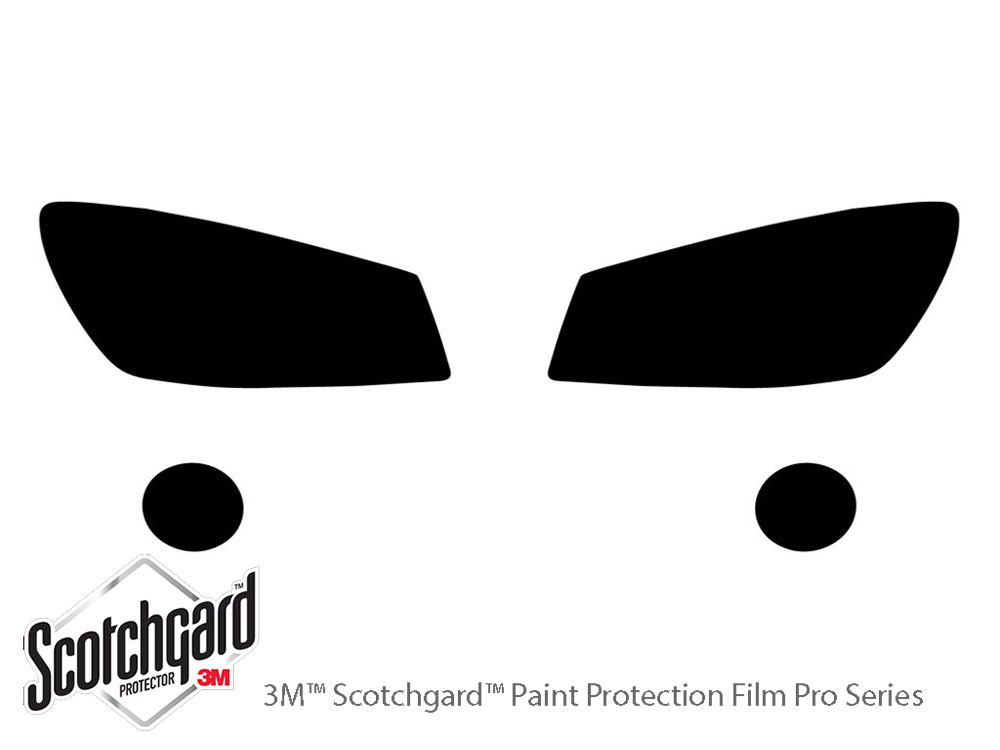Kia Spectra 2004-2009 3M Pro Shield Headlight Protecive Film