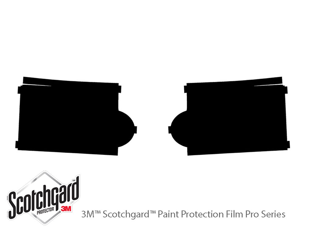 Land Rover LR3 2005-2009 3M Pro Shield Headlight Protecive Film