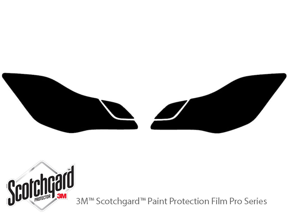 Maserati Quattroporte 2014-2020 3M Pro Shield Headlight Protecive Film