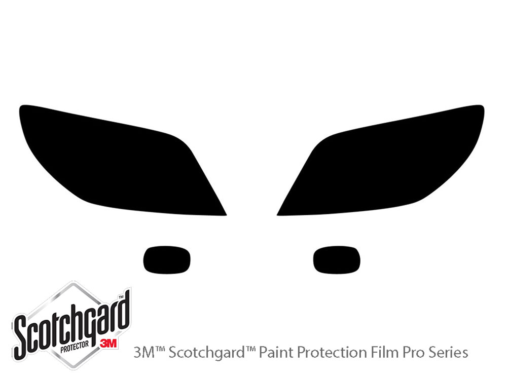 Mitsubishi Outlander 2003-2006 3M Pro Shield Headlight Protecive Film