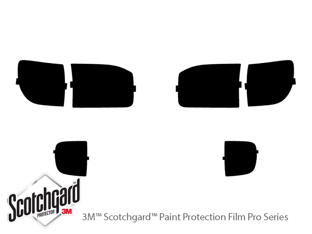 Nissan Pathfinder 1998-2004 3M Pro Shield Headlight Protecive Film