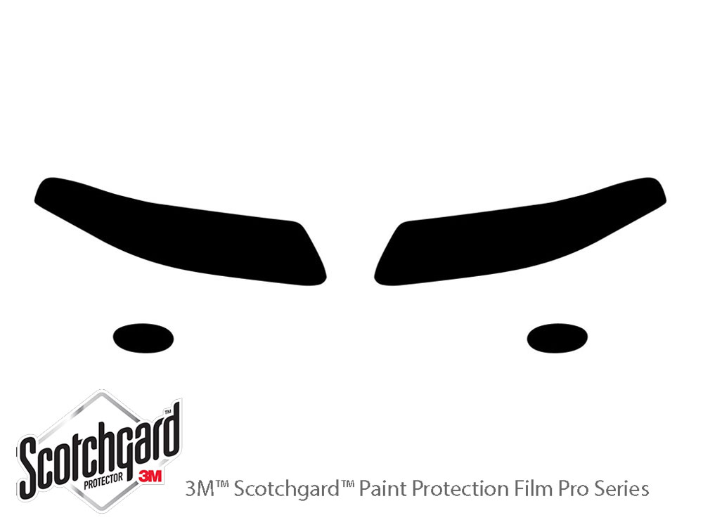 Pontiac Bonneville 2004-2005 3M Pro Shield Headlight Protecive Film