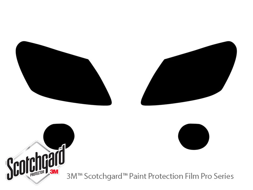 Pontiac Vibe 2003-2008 3M Pro Shield Headlight Protecive Film