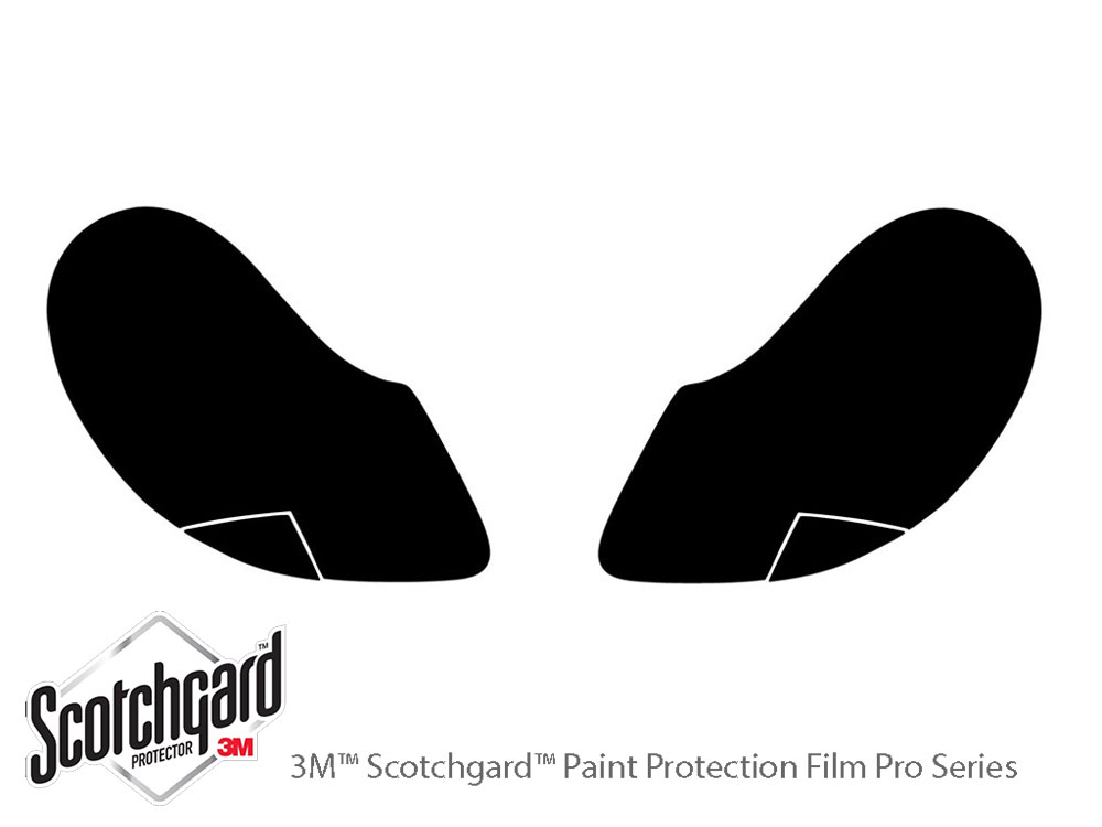 Porsche 911 1999-2001 3M Pro Shield Headlight Protecive Film