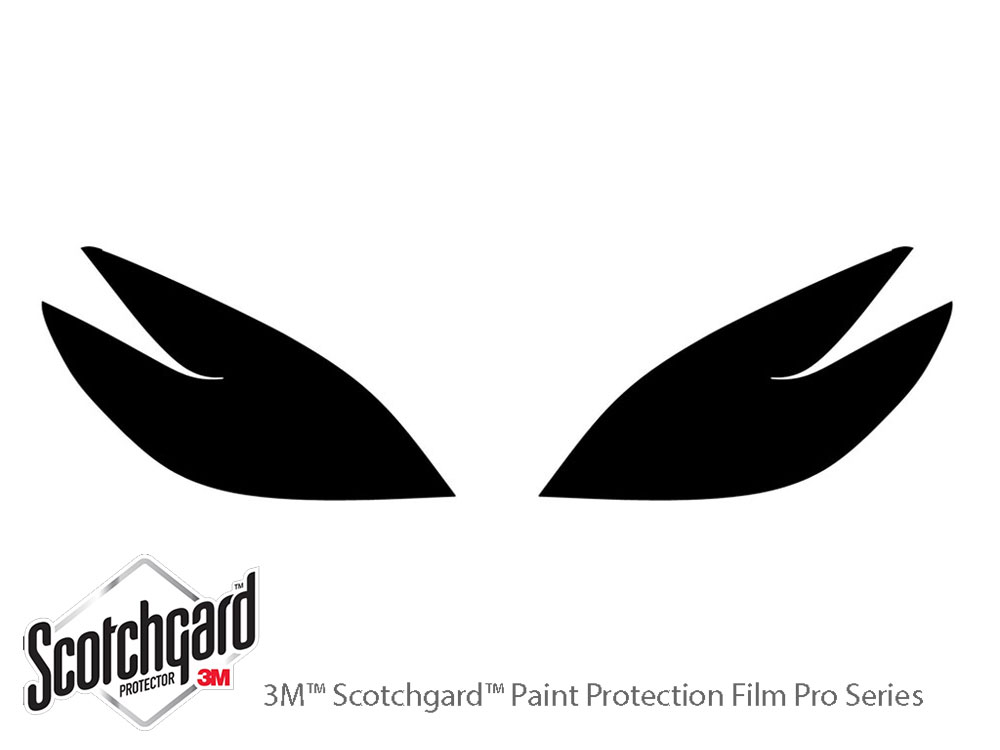 Saturn Aura 2007-2009 3M Pro Shield Headlight Protecive Film