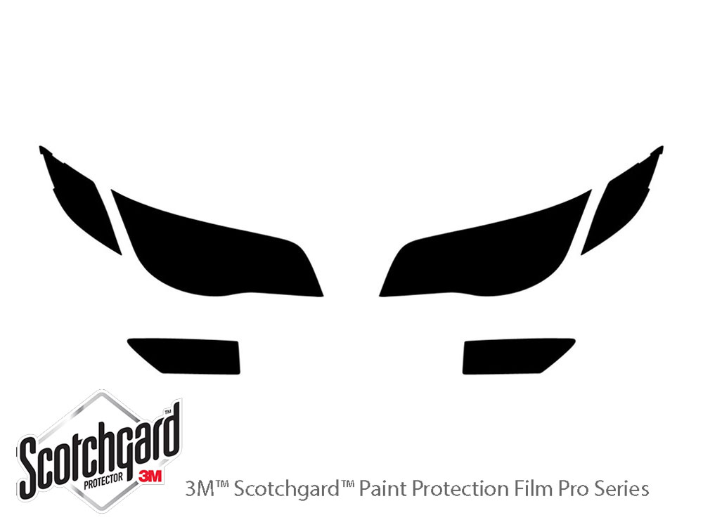 Saturn Ion Coupe 2003-2007 3M Pro Shield Headlight Protecive Film