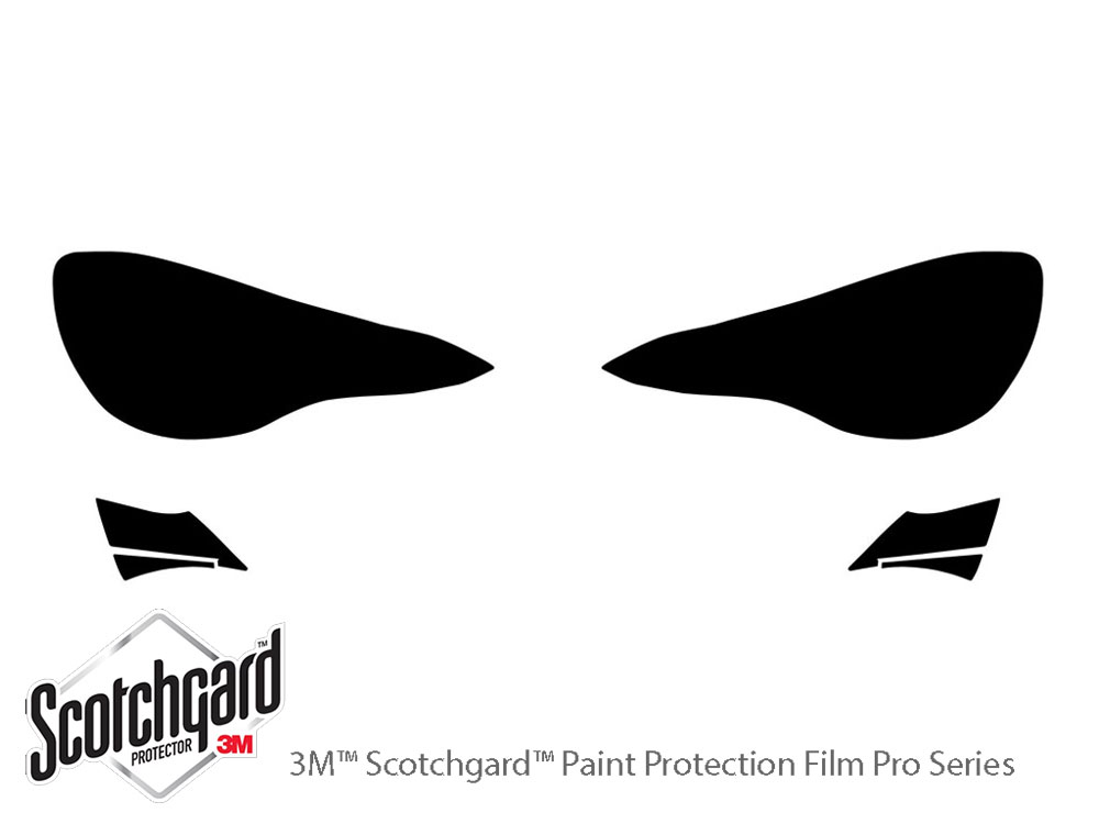 Scion FR-S 2013-2016 3M Pro Shield Headlight Protecive Film