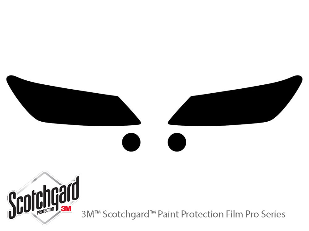 Scion tC 2011-2013 3M Pro Shield Headlight Protecive Film