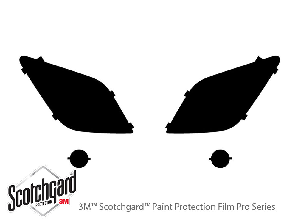 Scion xA 2004-2006 3M Pro Shield Headlight Protecive Film