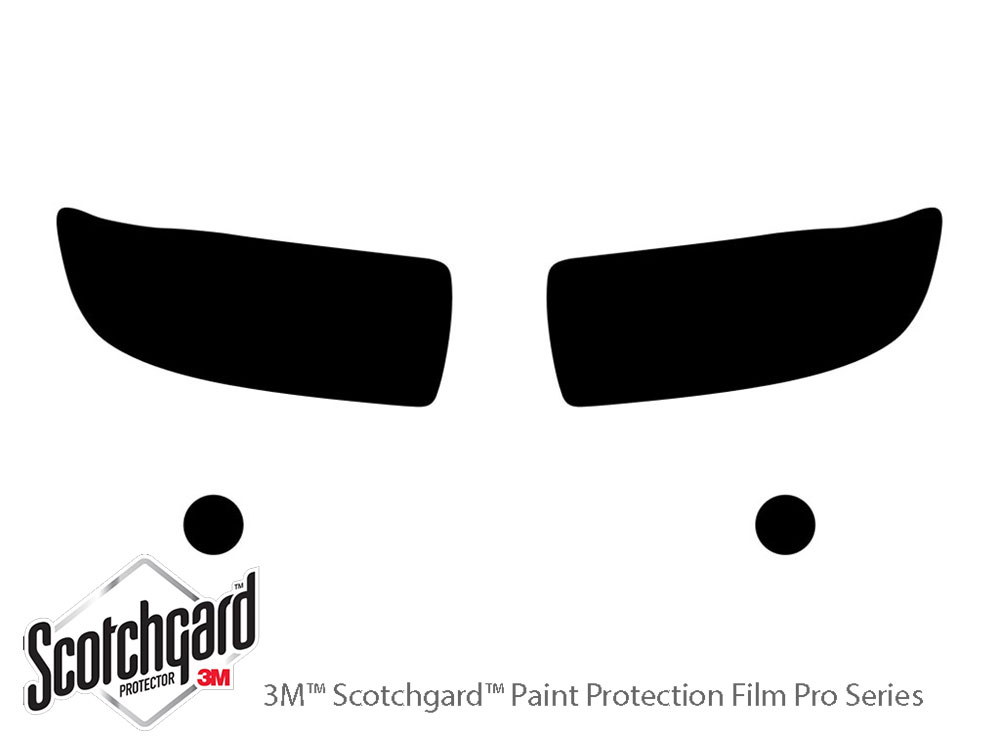 Subaru Forester 2006-2008 3M Pro Shield Headlight Protecive Film