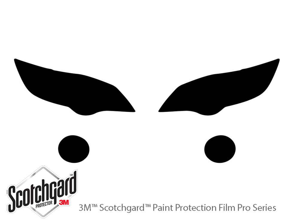 Subaru Outback 2008-2009 3M Pro Shield Headlight Protecive Film