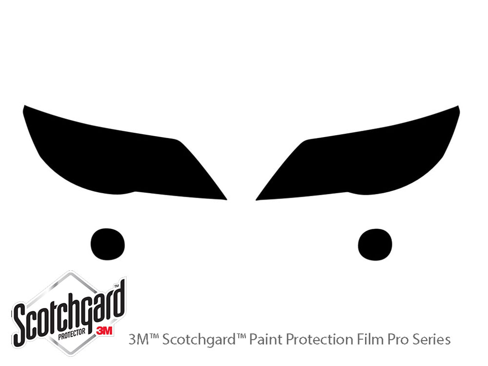 Volkswagen CC 2009-2012 3M Pro Shield Headlight Protecive Film
