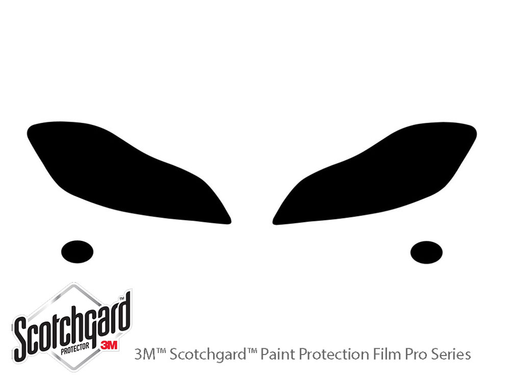 Volvo C30 2011-2013 3M Pro Shield Headlight Protecive Film
