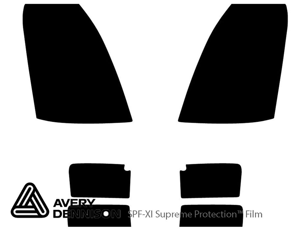 Cadillac STS 2008-2011 PreCut Headlight Protecive Film